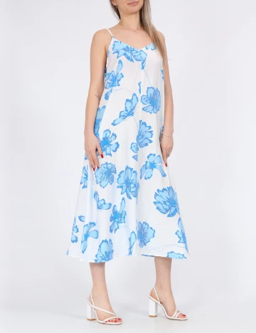 Rochie medie Vero Moda, alb