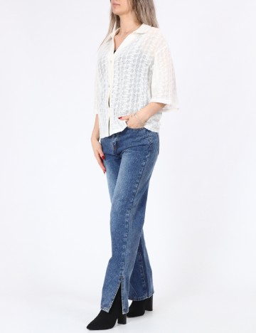 Bluza Pieces, alb