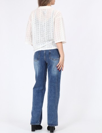 Bluza Pieces, alb