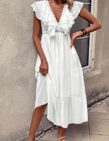 Rochie lunga SHEIN, alb