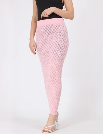 Fusta Vero Moda, roz Roz