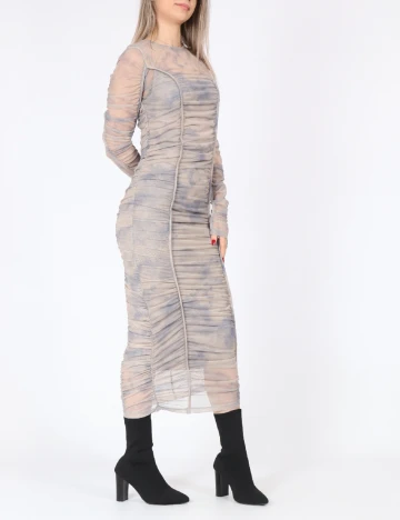 Rochie lunga Noisy May, bej