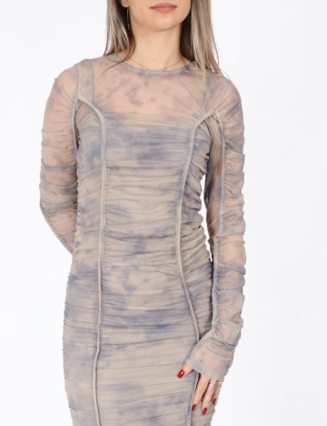 Rochie lunga Noisy May, bej
