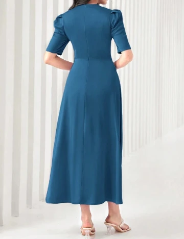 Rochie lunga SHEIN, turcoaz Albastru