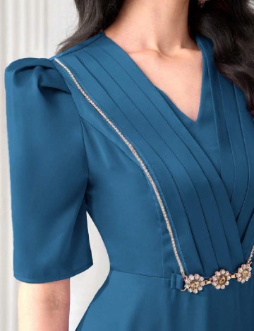 Rochie lunga SHEIN, turcoaz