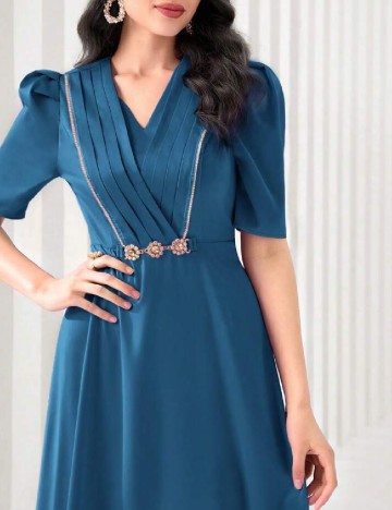 Rochie lunga SHEIN, turcoaz