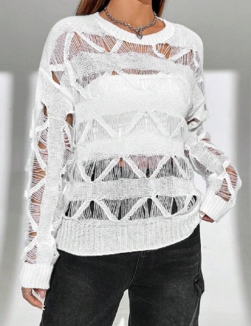 Bluza SHEIN, alb