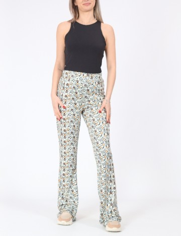 
						Pantaloni Pieces, floral