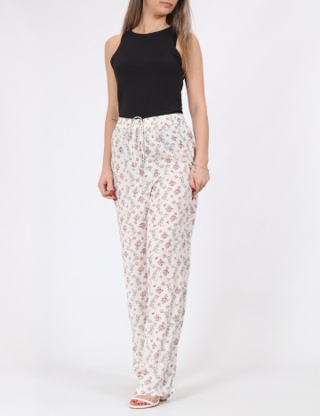Pantaloni Pieces, floral print