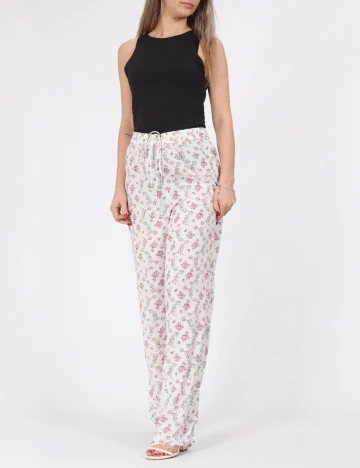 Pantaloni Pieces, floral print