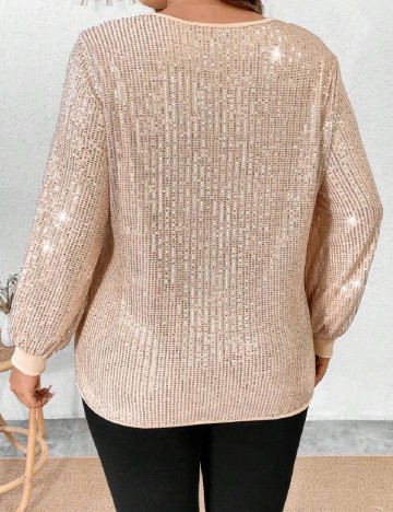 Bluza SHEIN CURVE, crem
