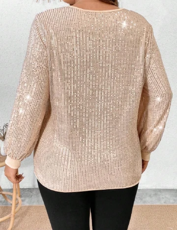 Bluza SHEIN CURVE, crem