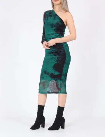 Rochie medie Noisy May, verde Verde