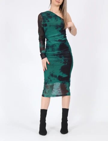 Rochie medie Noisy May, verde Verde