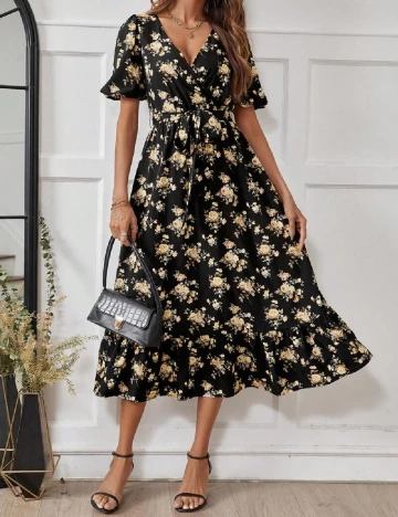 Rochie medie SHEIN, negru