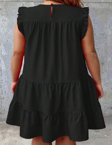 Rochie scurta SHEIN CURVE, negru