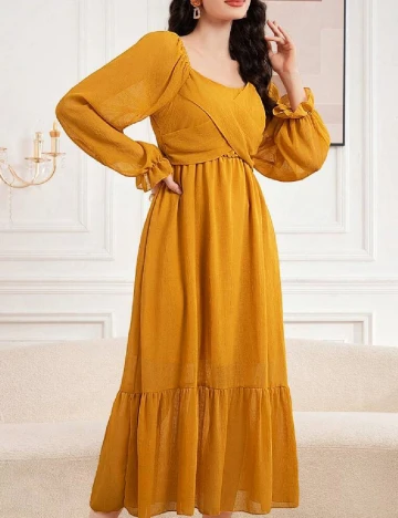 Rochie lunga SHEIN, galben
