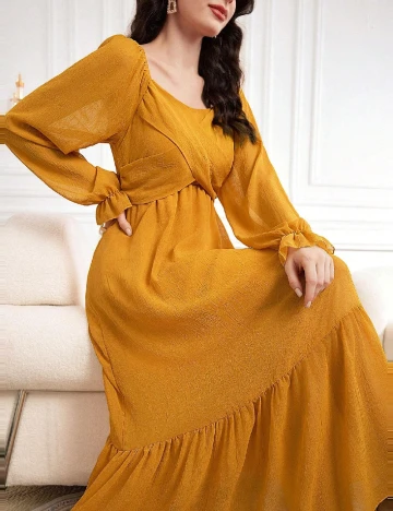 Rochie lunga SHEIN, galben