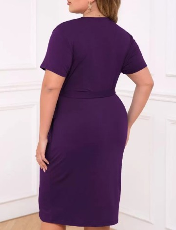 Rochie scurta SHEIN CURVE, mov