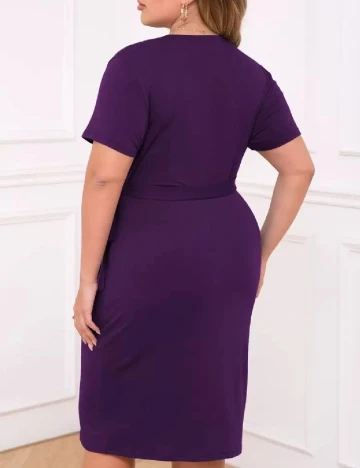 Rochie scurta SHEIN CURVE, mov
