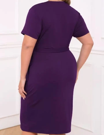 Rochie scurta SHEIN CURVE, mov