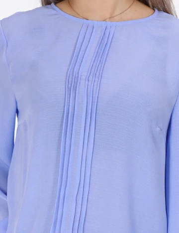 Bluza Pieces, albastru