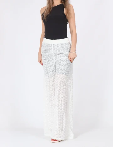 Pantaloni Vero Moda, alb