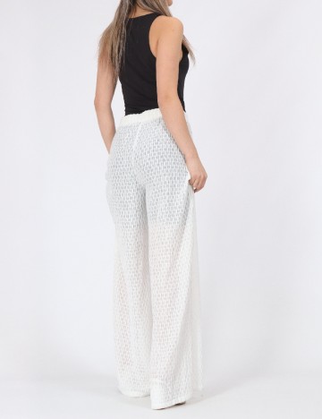 Pantaloni Vero Moda, alb