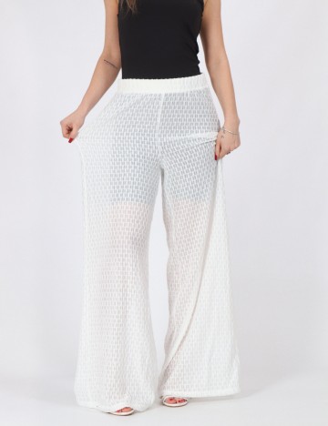 Pantaloni Vero Moda, alb