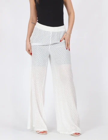 Pantaloni Vero Moda, alb