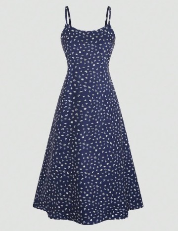 Rochie medie SHEIN, bleumarin