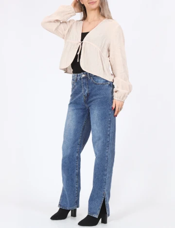 Bluza Pieces, crem