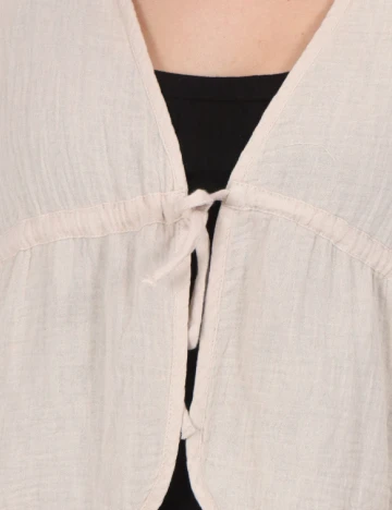 Bluza Pieces, crem
