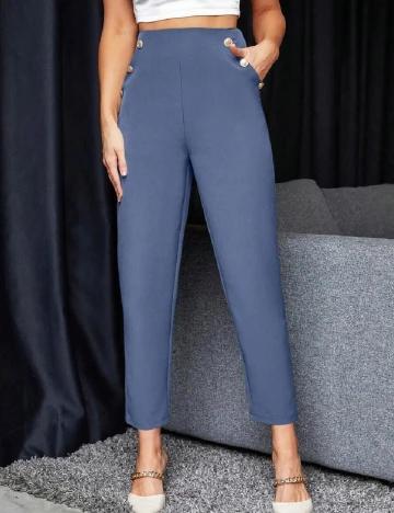 Pantaloni SHEIN, albastru