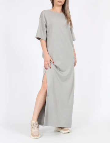 Rochie lunga Noisy May, gri