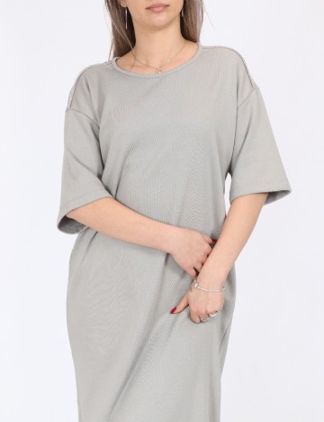 Rochie lunga Noisy May, gri
