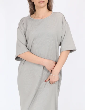Rochie lunga Noisy May, gri