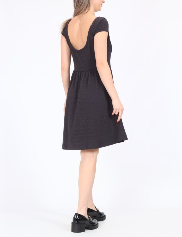 Rochie scurta Noisy May, gri inchis