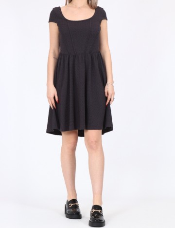 Rochie scurta Noisy May, gri inchis