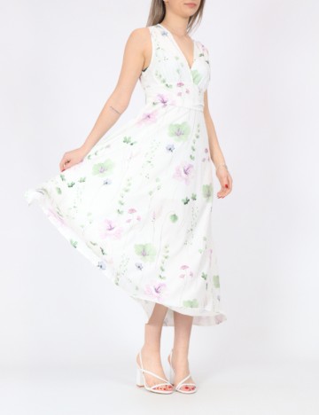 Rochie medie SHEIN, alb