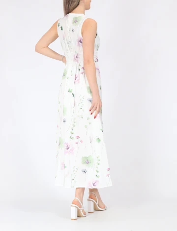 Rochie medie SHEIN, alb Alb