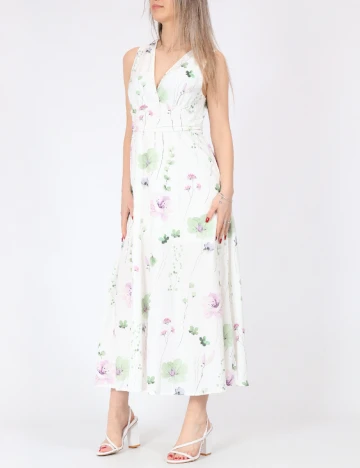 Rochie medie SHEIN, alb Alb