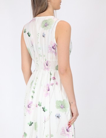 Rochie medie SHEIN, alb