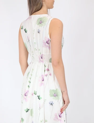 Rochie medie SHEIN, alb Alb