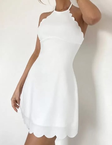Rochie scurta SHEIN, alb