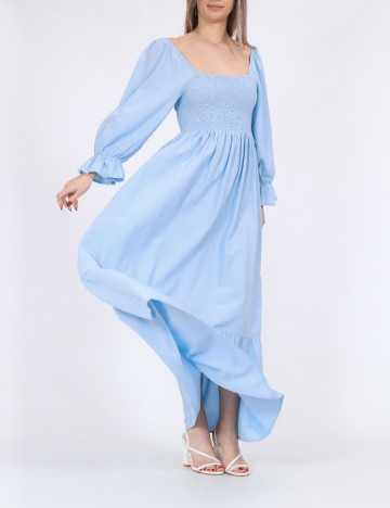 Rochie lunga Vero Moda, albastru