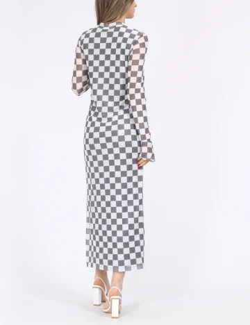 Rochie lunga Noisy May, gri