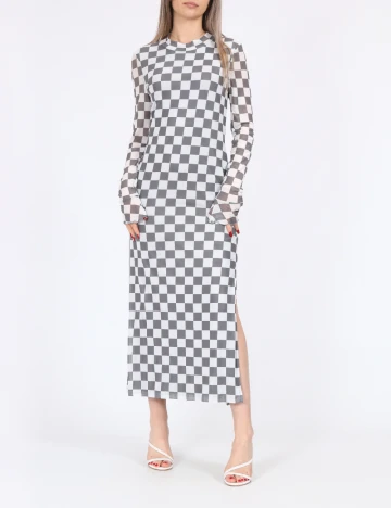 Rochie lunga Noisy May, gri