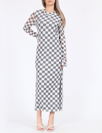 Rochie lunga Noisy May, gri