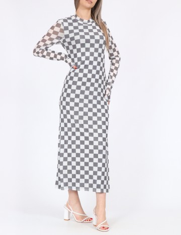 Rochie lunga Noisy May, gri
